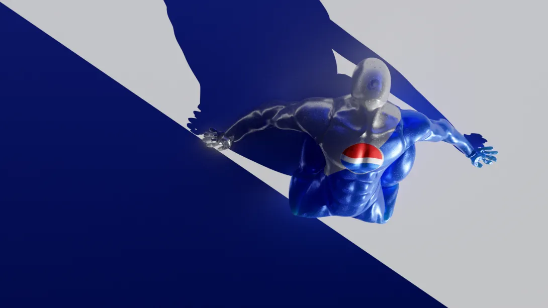 pepsiman screams in distress at the sky